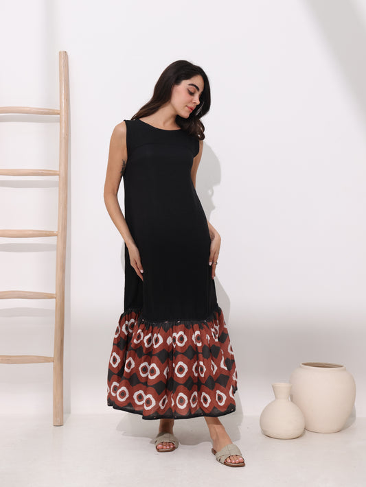 The Kenza Ruffle Dress