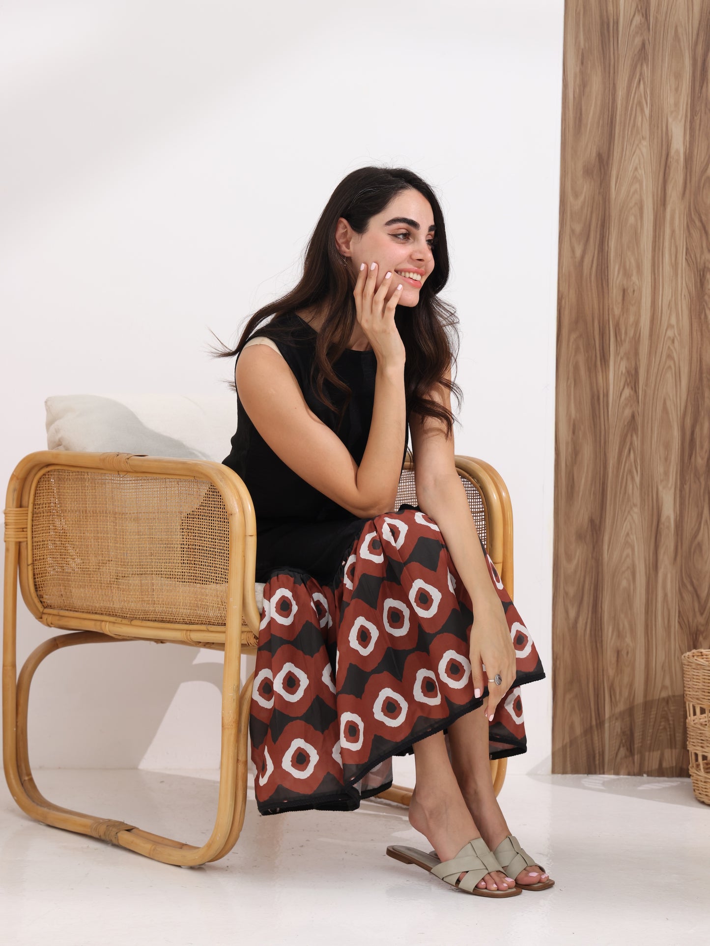 The Kenza Ruffle Dress