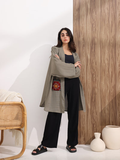 The Kimono - Olive green