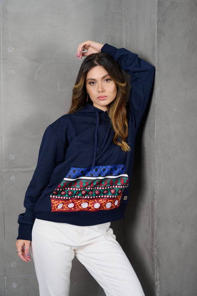 The Sitara Hoodie - Blue