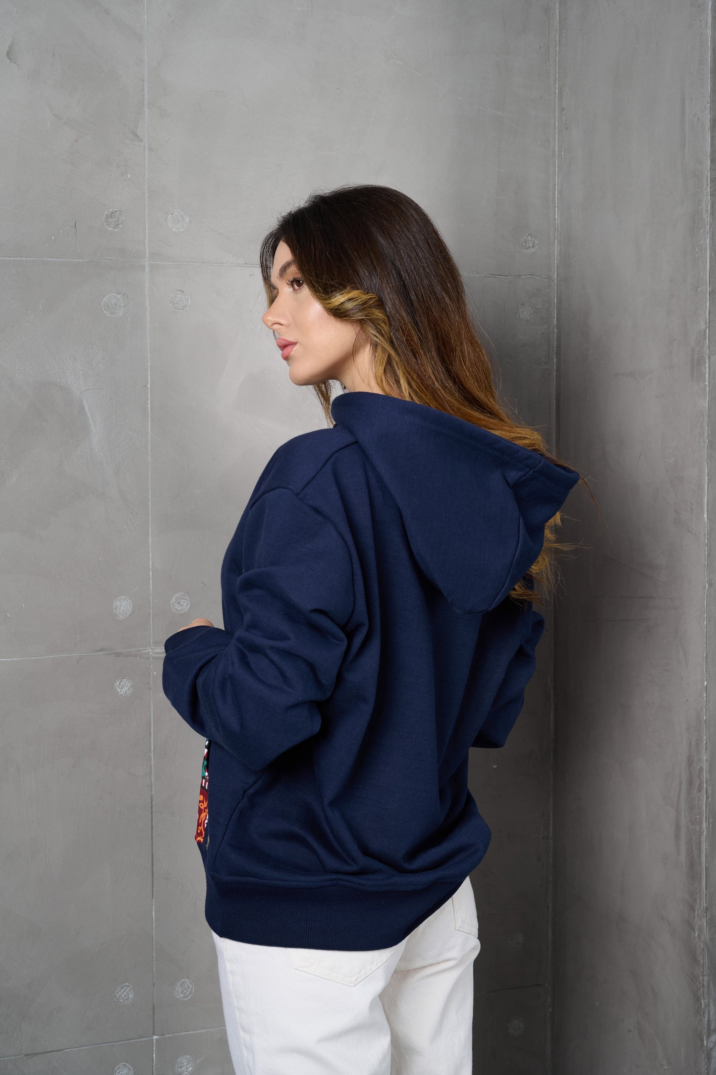 The Sitara Hoodie - Blue
