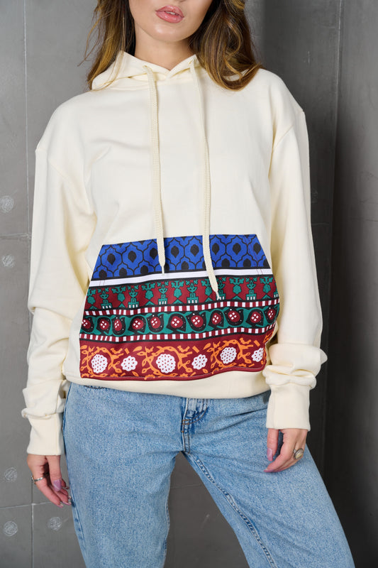 The Sitara Hoodie - White