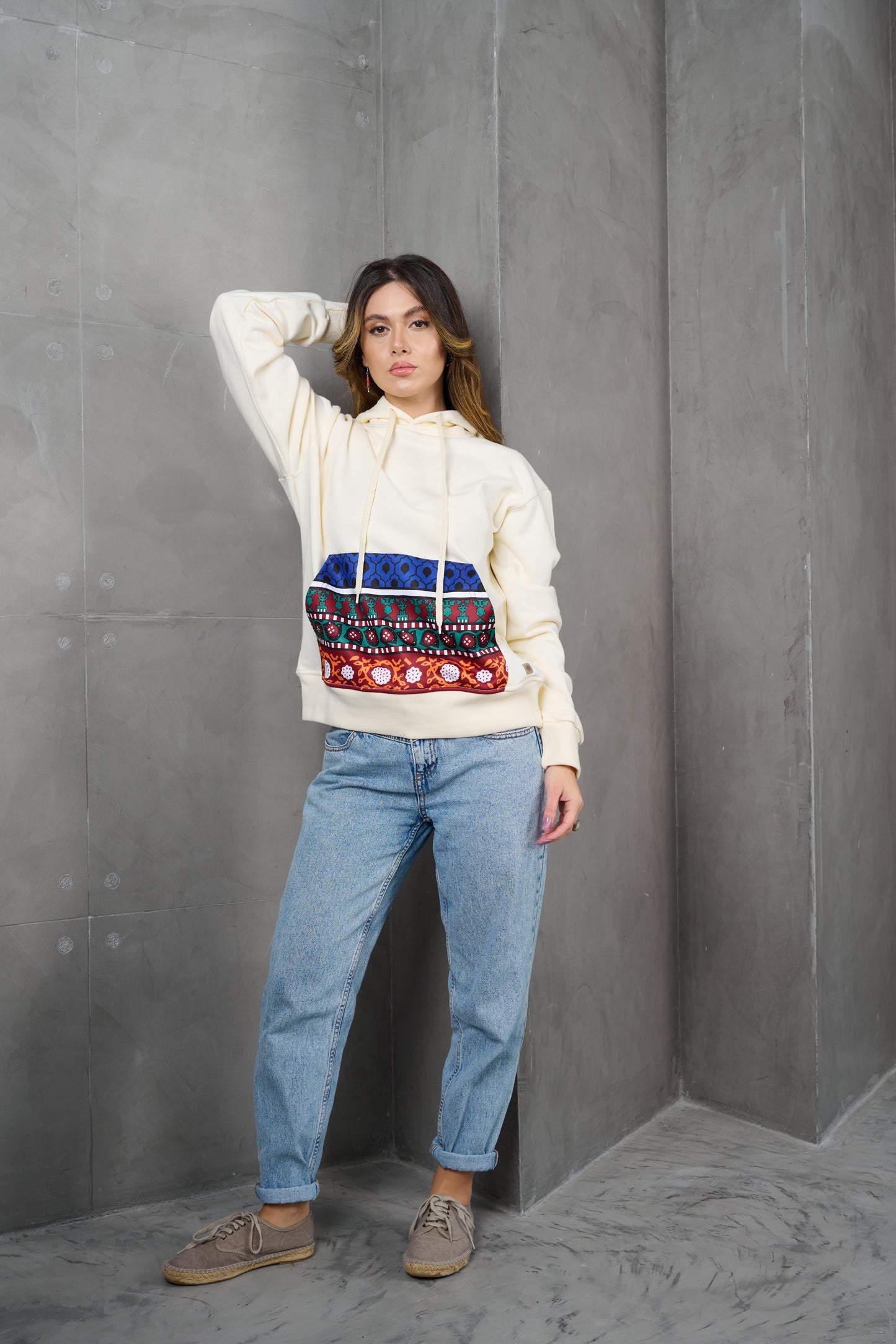 The Sitara Hoodie - White