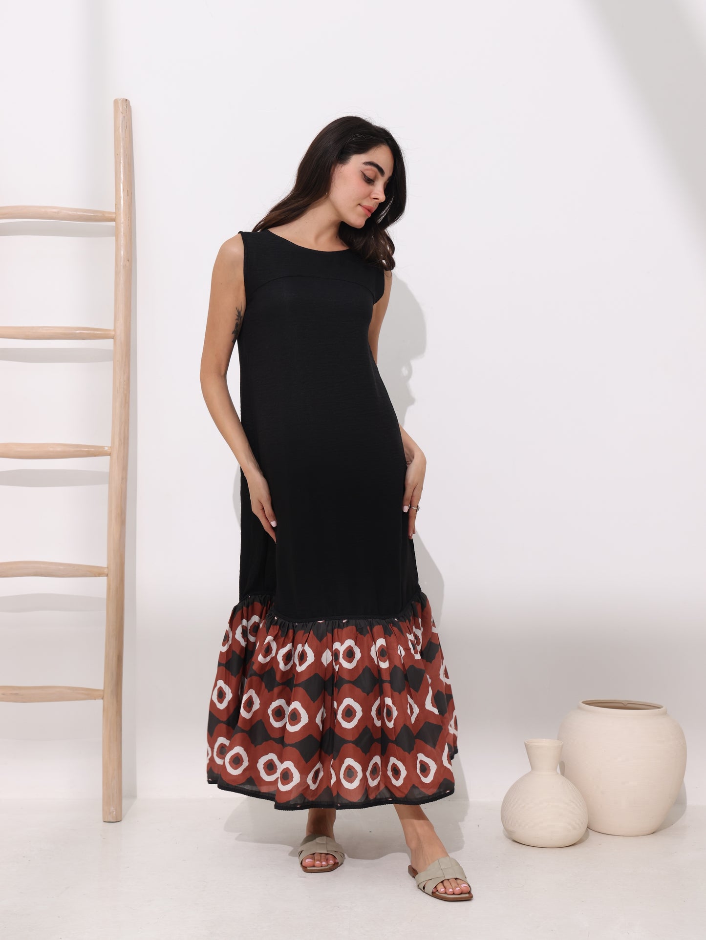 The Kenza Ruffle Dress