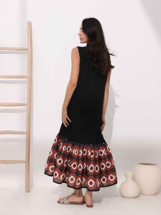 The Kenza Ruffle Dress