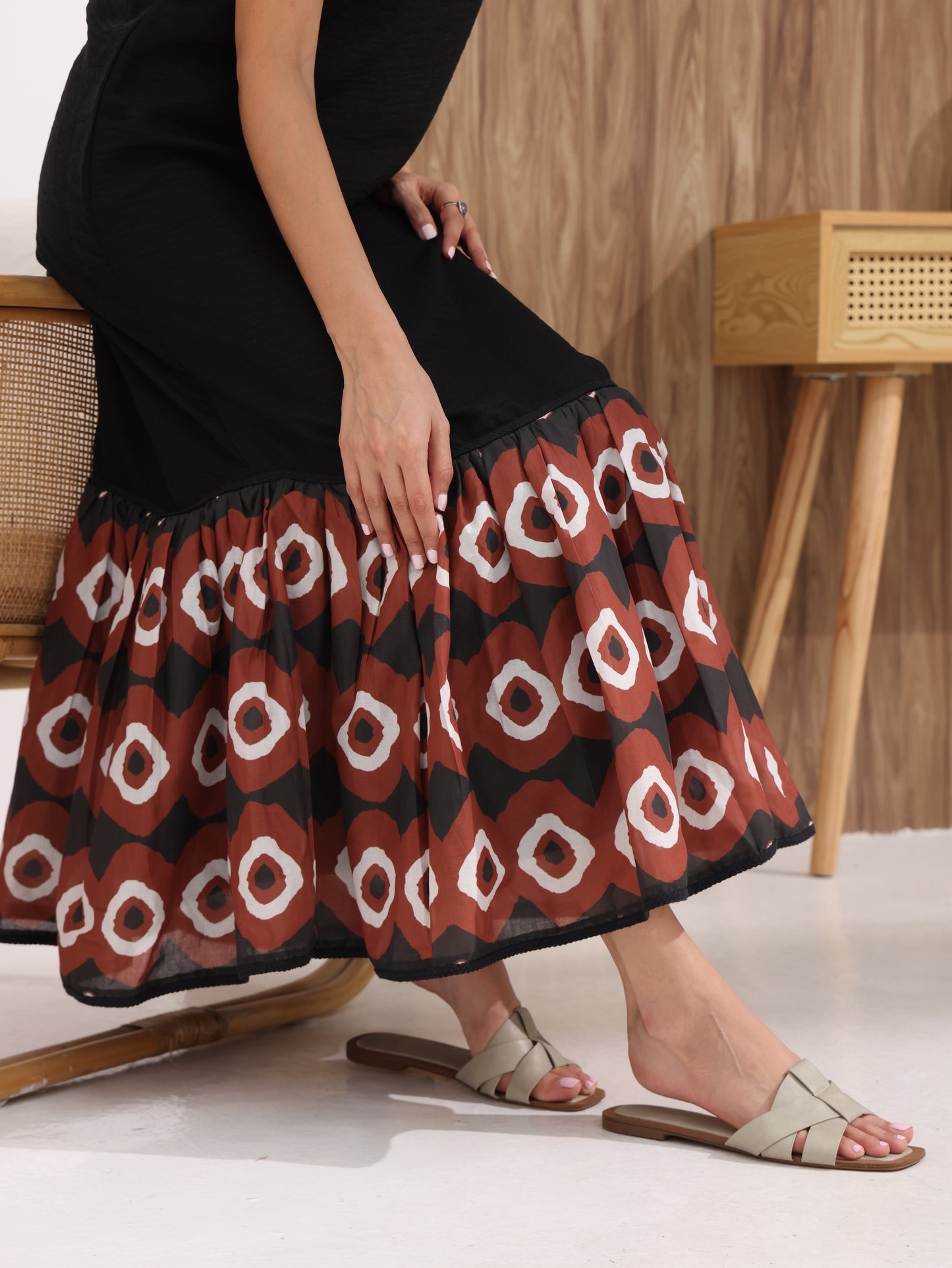 The Kenza Ruffle Dress