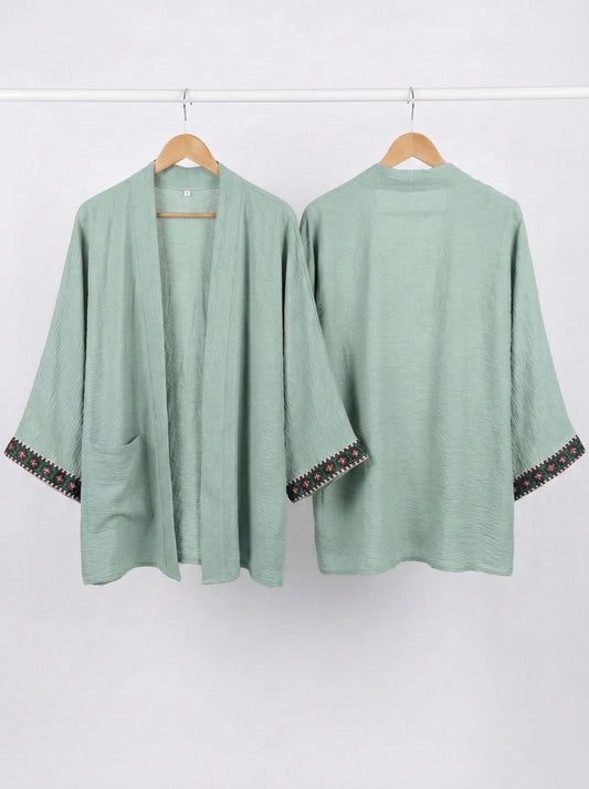 The Sitara Kimono - Green