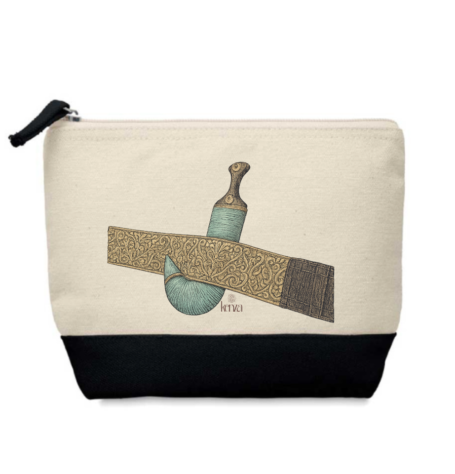 The Kenza Cosmetic Bag - Janbiya