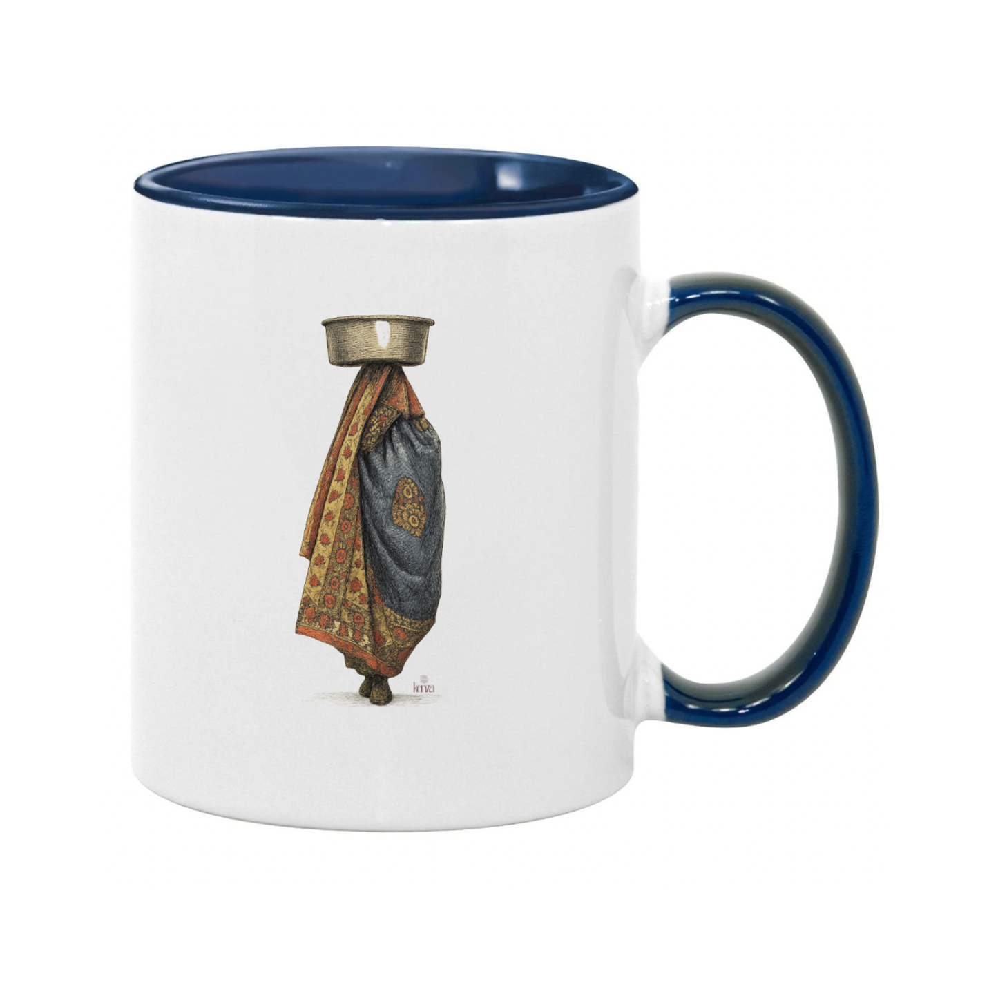 The Kenza Mug - Shaybah Hajja (Navy)